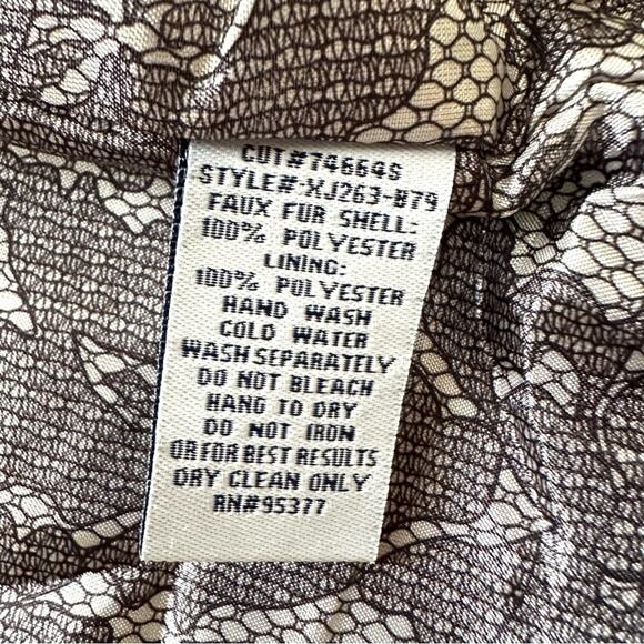 Sanctuary Surplus Green Teal Faux Fur Soft Teddy Vest Jacket Coat Size Medium - Picture 11 of 12